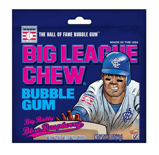 Big League Chew Blue Raspberry