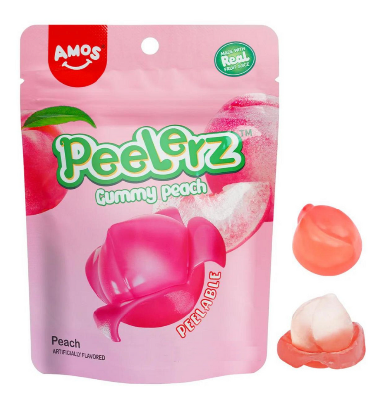 Amos Peelerz Peg Bags Peach Single