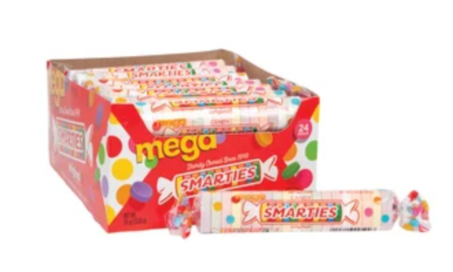 Smarties Roll Mega Single