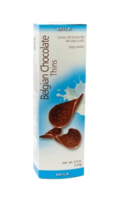 Belgian Thins Milk Chocolate