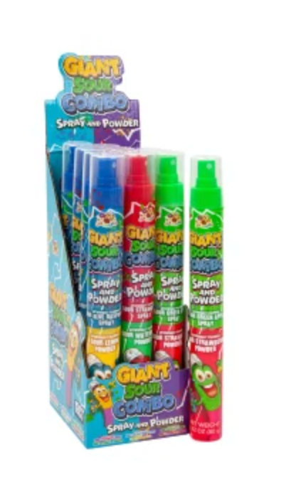 Giant Sour Sprayer Powder Combo