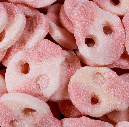 Swedish Sour Red Raspberry Skulls