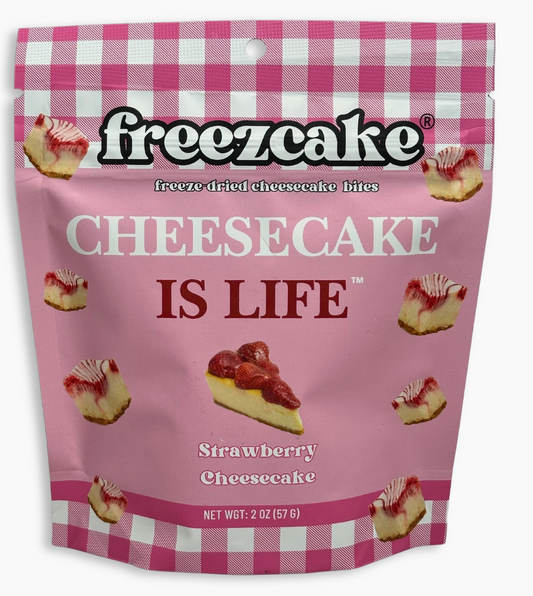 FreezCakes Strawberry Cheesecake Bites