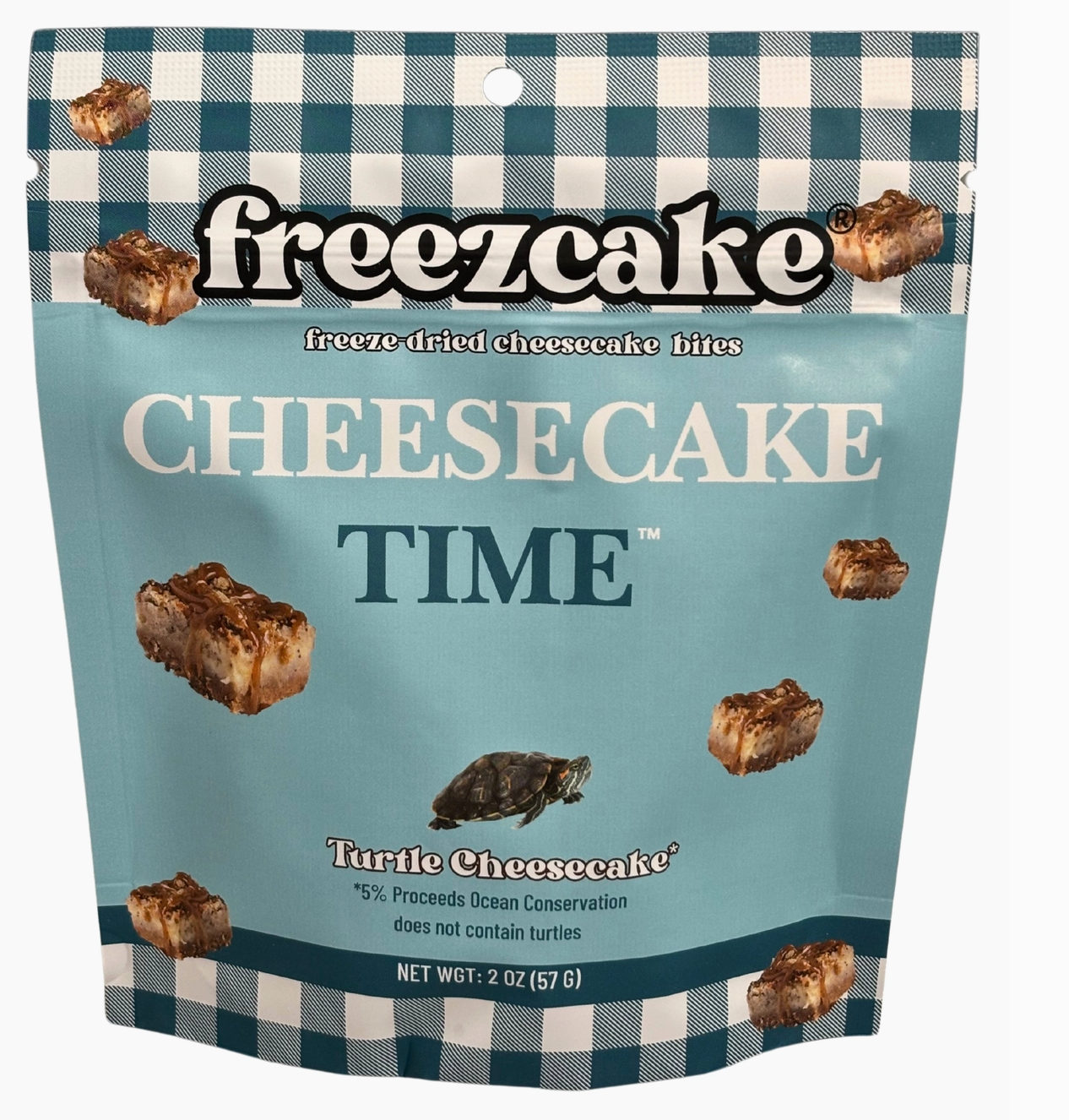 FreezCakes Turtle Cheesecake Bites Single