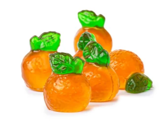 3D Gummy Oranges