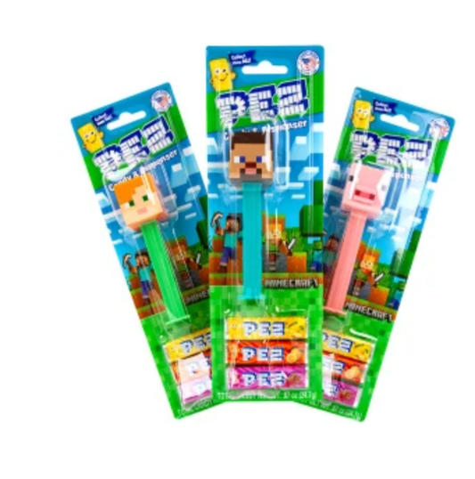 Pez Dispenser Minecraft Assorted Single