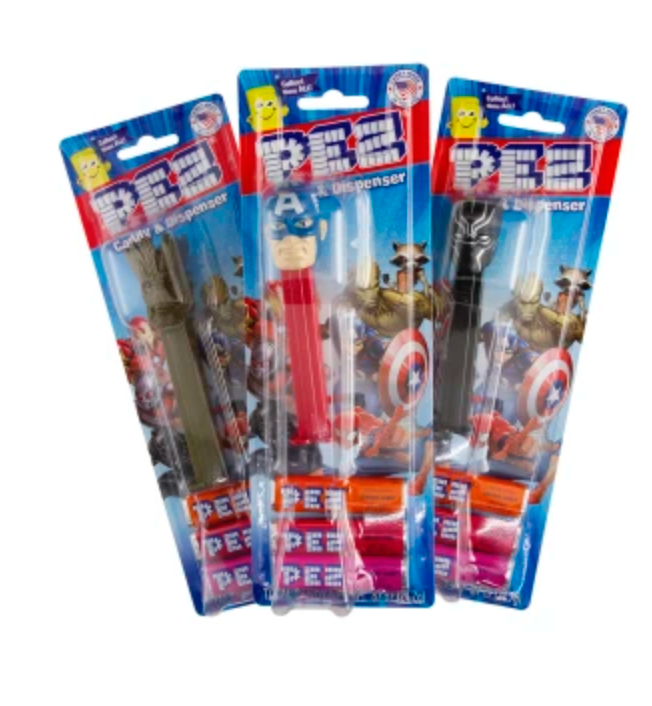 Pez Dispenser Marvel Assorted Single