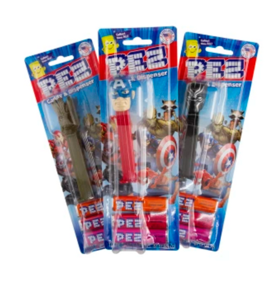 Pez Dispenser Marvel Assorted Single