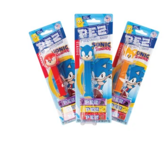 Pez Dispenser Sonic Assorted Single