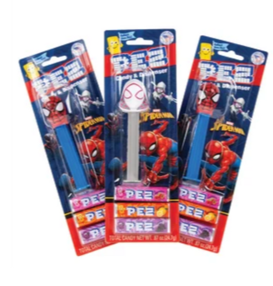 Pez Dispenser Spiderman Assorted Single