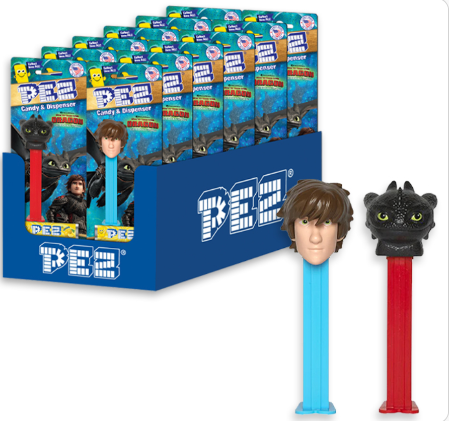 Pez Dispenser How To Train Your Dragon Assorted Single