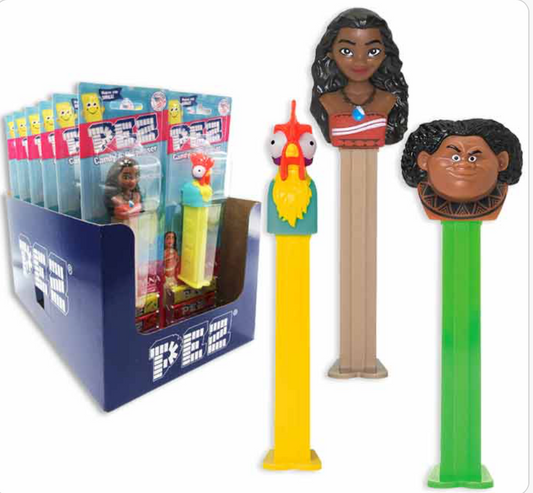 Pez Dispenser Moana Assorted Single