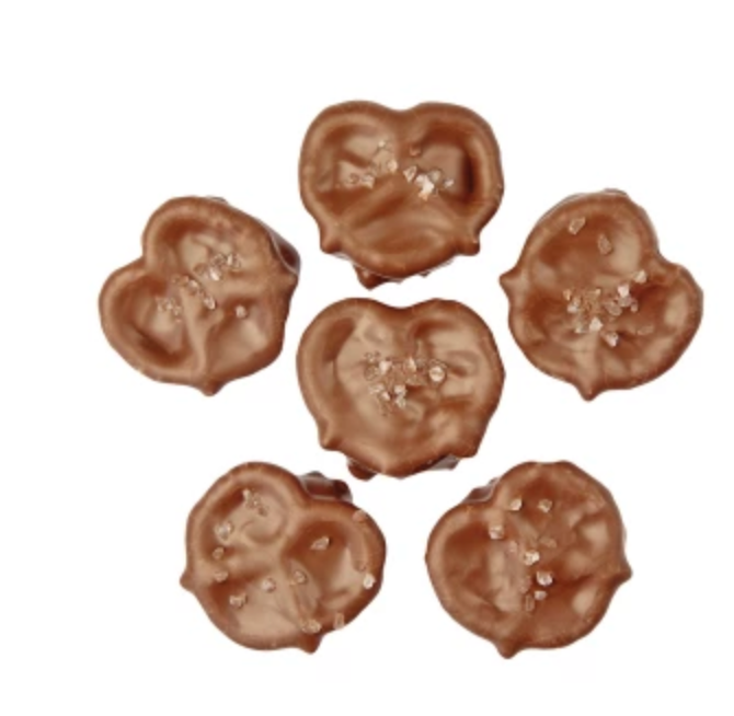Milk Chocolate Sea Salt Caramel Pretzels