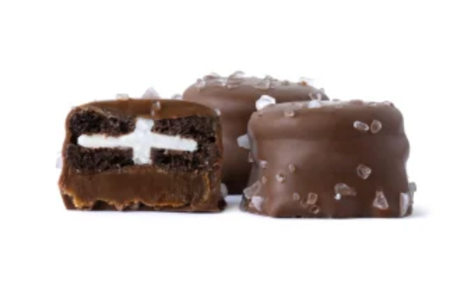 Milk Chocolate Sea Salt Caramel Cookies