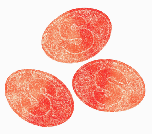 Swedish Sour Peach Ovals