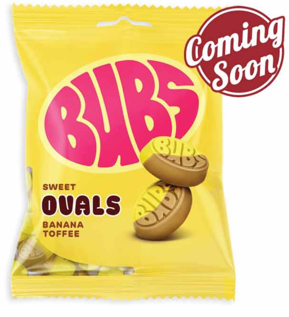 Bubs Banana Toffee Ovals Peg Bag Single