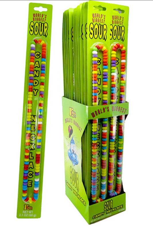 World's Biggest Candy Necklace Sour