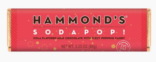 Hammond's Milk Chocolate Bar Soda Pop COMING SOON