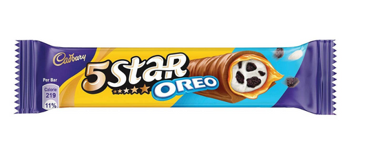 Cadbury 5 Star Bar Oreo COMING SOON