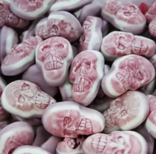 Gummy Jelly Filled Skulls