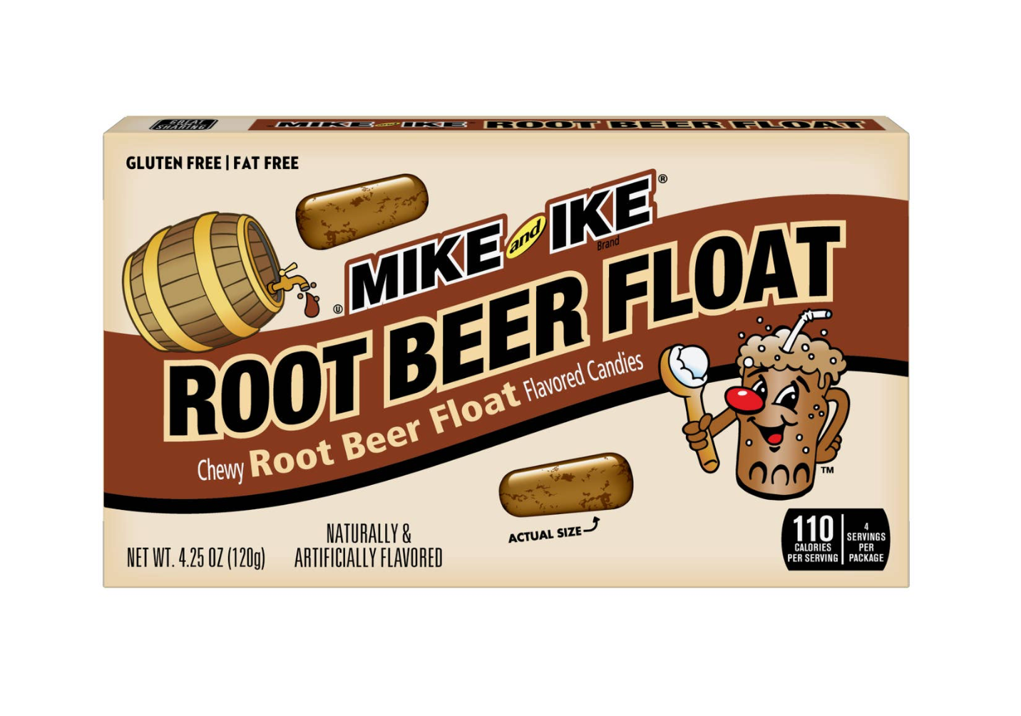 Mike & Ike Root Beer Float Theater Box Single