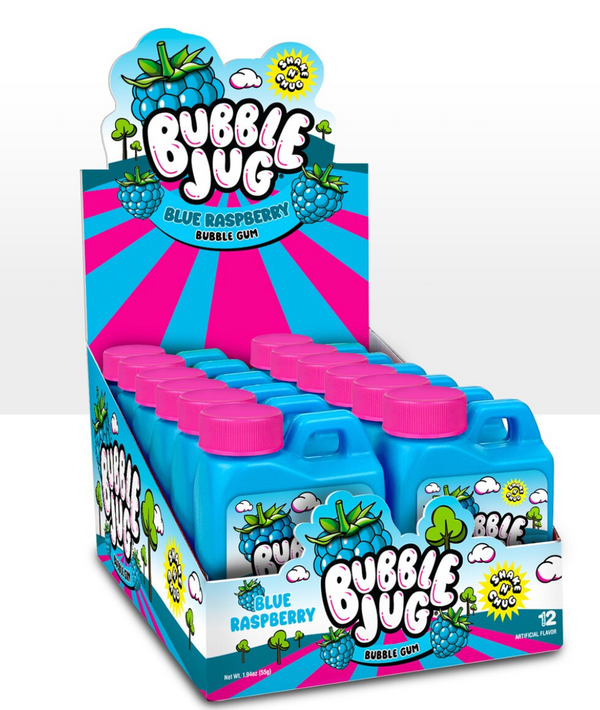 Bubble Jug Blue Raspberry Single – Carrolls Candies
