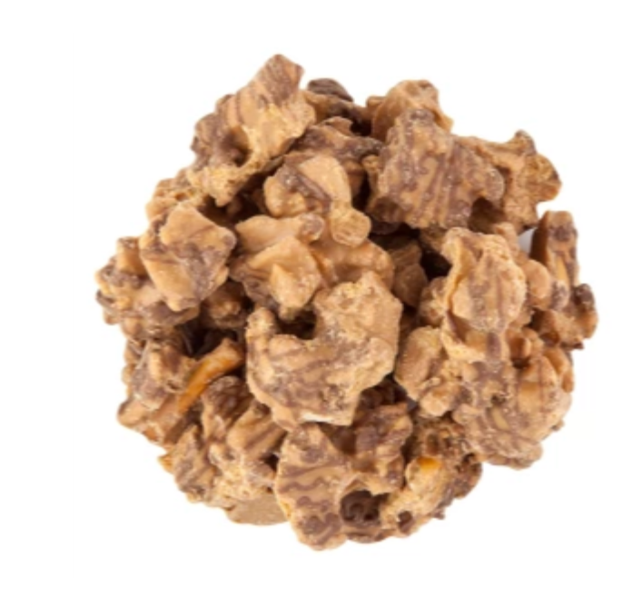 OMG Milk Chocolate Peanut Butter Graham Pretzel Clusters COMING SOON