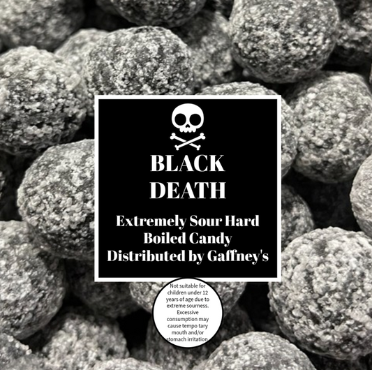 Black Death Extreme Sour Hard Candy UK