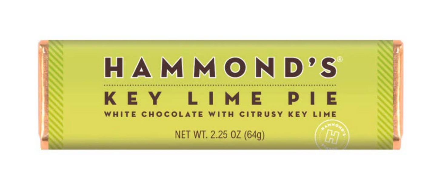 Hammond's Key Lime Pie Chocolate Bar Single