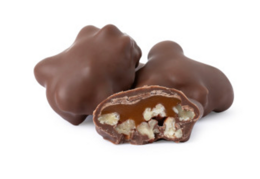 Milk Chocolate Pecan Caramel Cluster