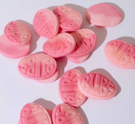 Bubs Pomegranate Strawberry Ovals