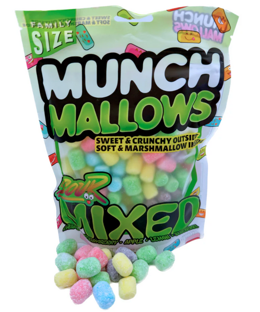Munch Mallows Mixed Sour Single Bag
