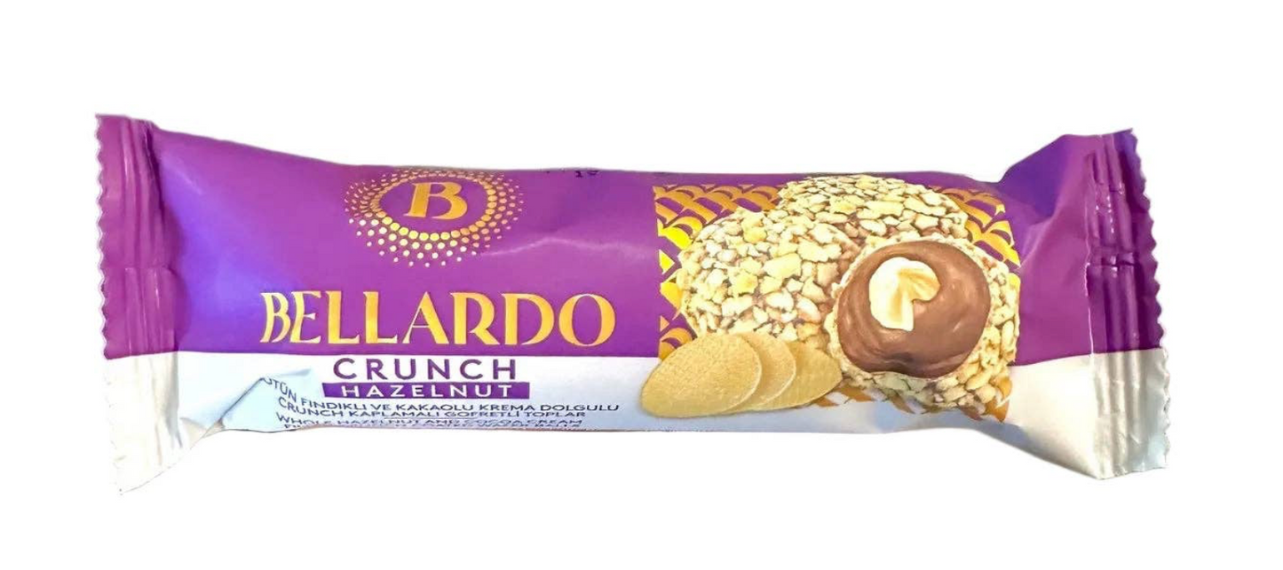 Bellardo Crunch Hazelnut Chocolate Wafer