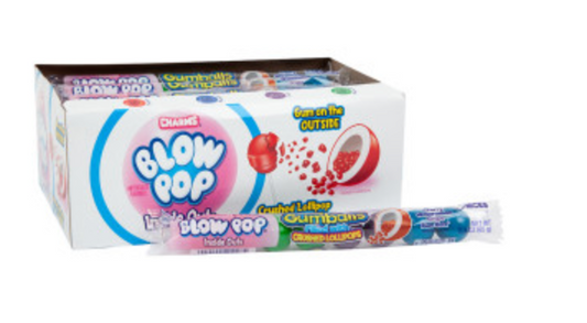 Super Blow Pop Inside Out Gumballs