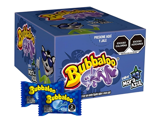 Bubbaloo Mora Azul Blueberry Gum Single