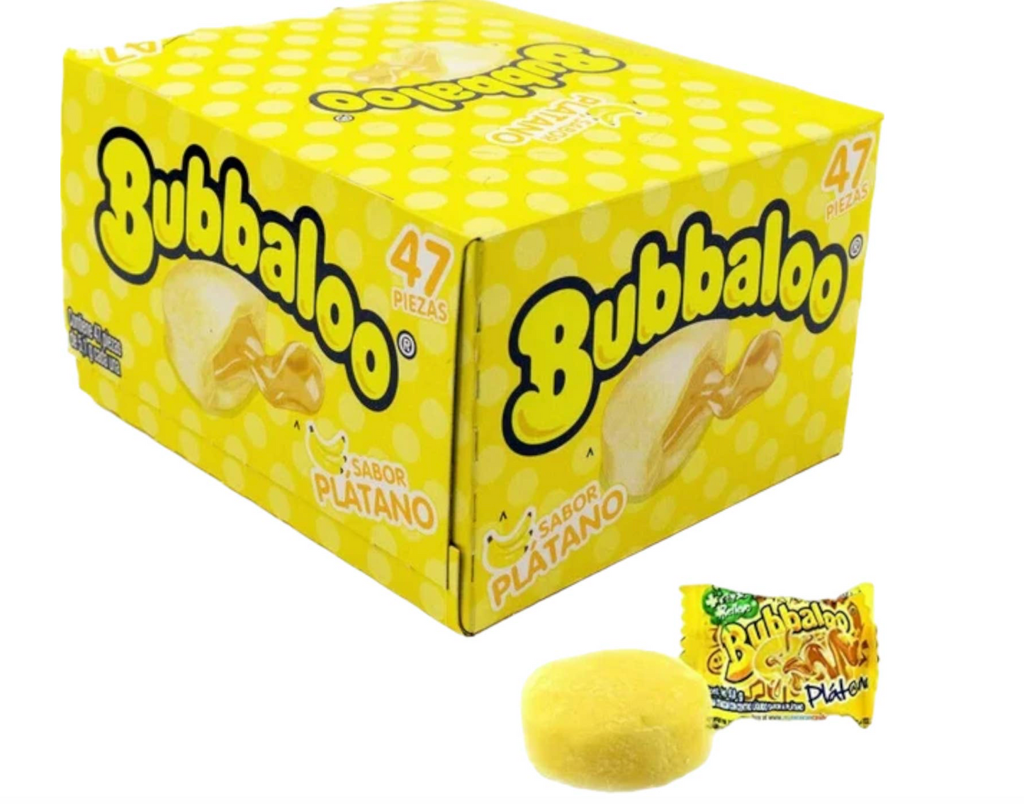 Bubbaloo Banana Gum Single