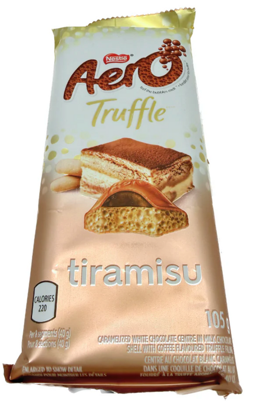 Nestle Aero Truffle Tiramisu Chocolate Bar