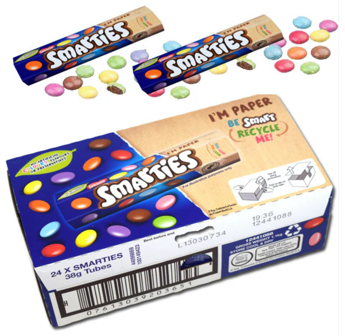 Smarties Nestle UK Single