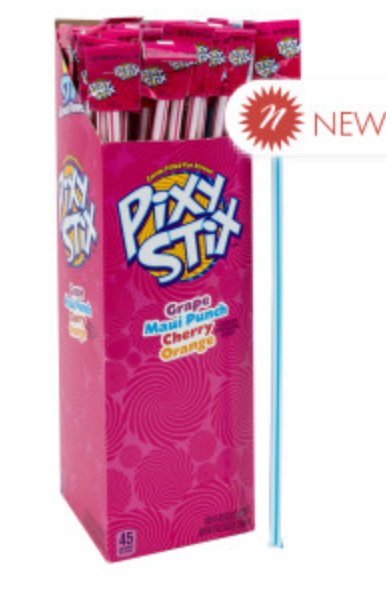Pixy Stix Giant Stick Single