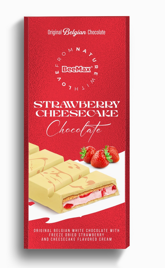 Beemax Strawberry Cheesecake Chocolate Bar Imported Single COMING SOON