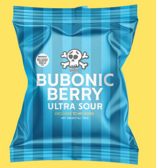 Mr. Simms Sweet Shoppe: Bubonic Berry Ultra Sour SINGLE COMING SOON