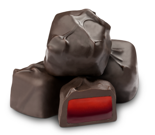 Dark Chocolate Raspberry Jellies