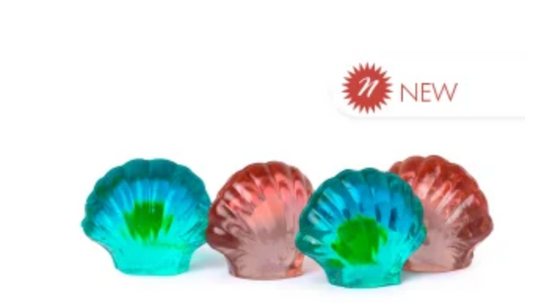 3D Jelly Filled Seashell Gummies