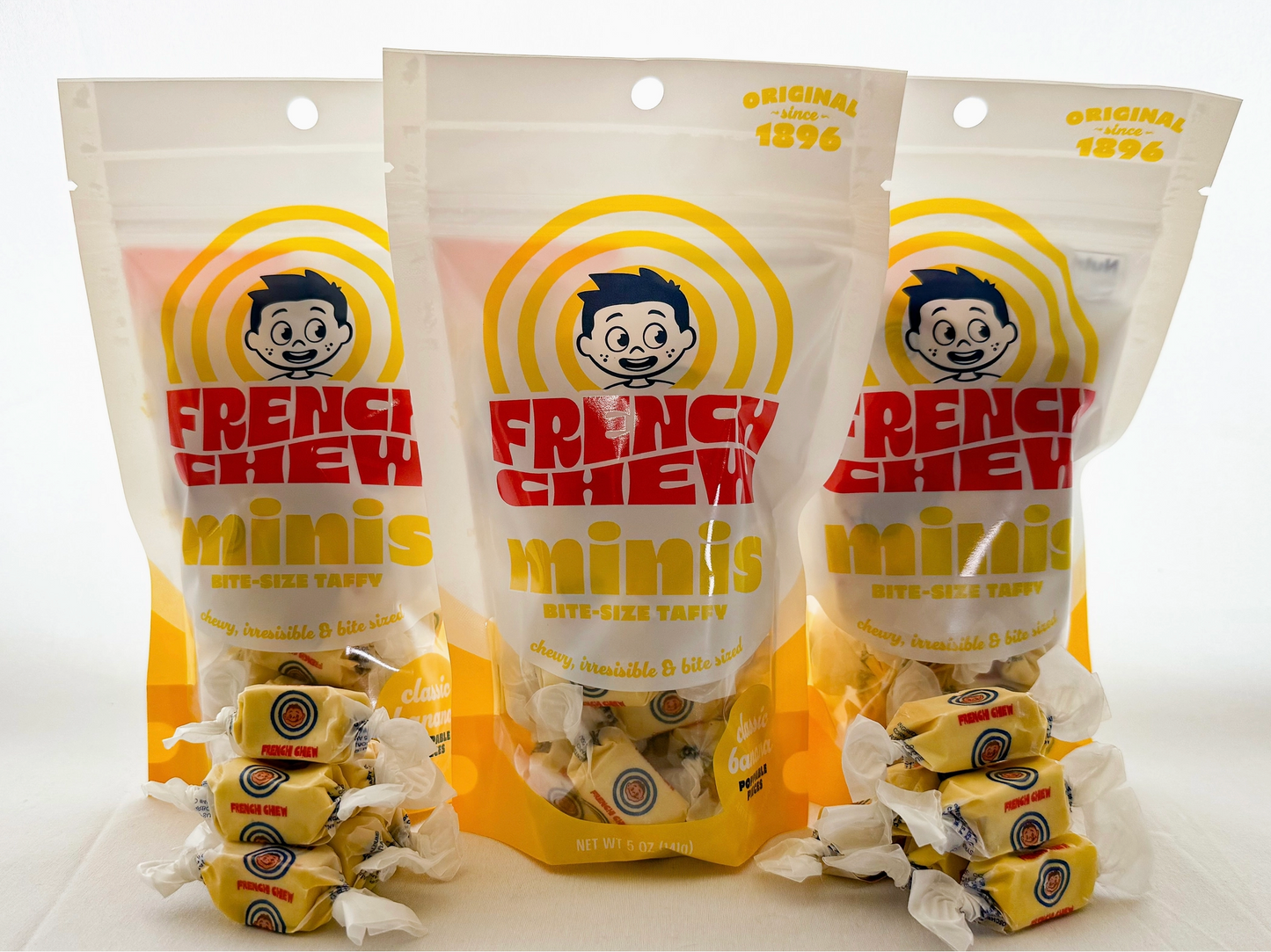 French Chew Banana Minis Bag Single