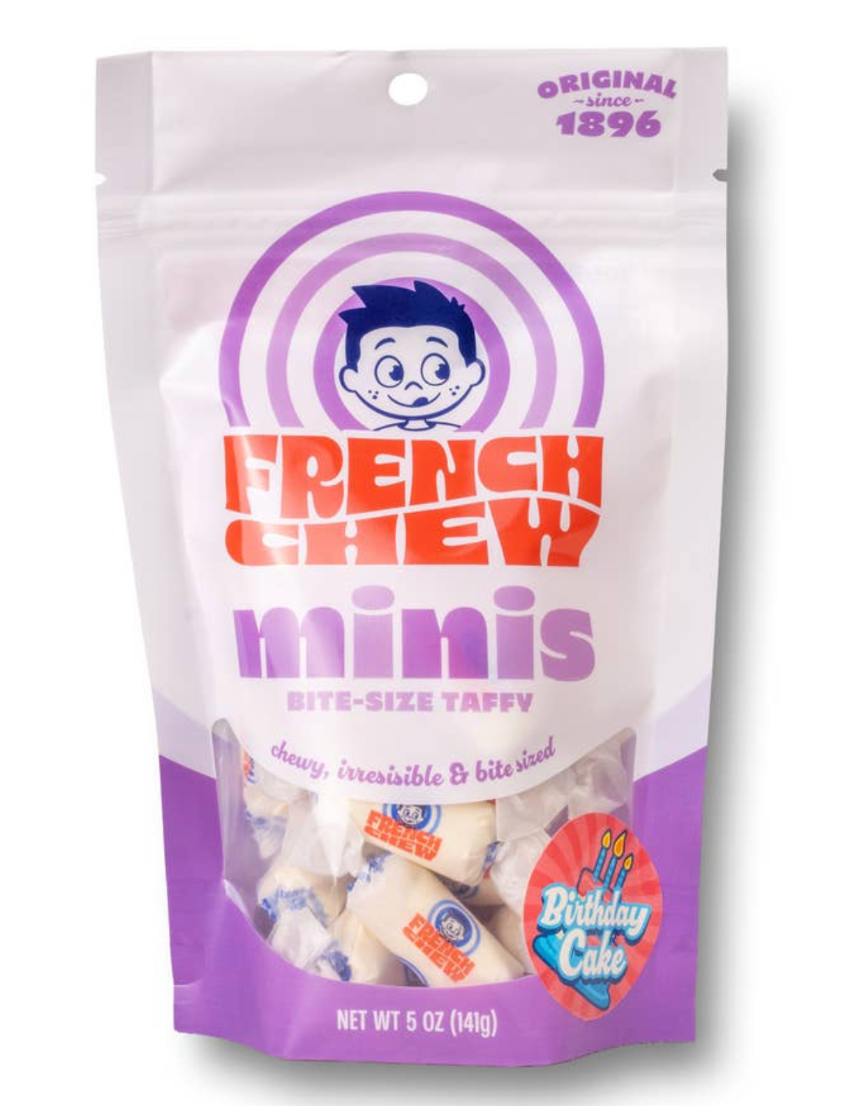 French Chew Birthday Cake Minis Bag Single