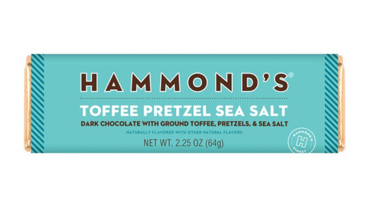 Hammond's Toffee Pretzel Sea Salt Bar Single