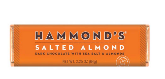 Hammond's Dark Salted Almond Bar Single