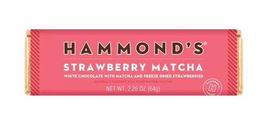 Hammond's Strawberry Matcha Bar Single