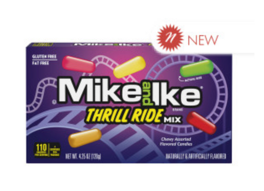 Mike and Ike Thrill Ride Theater Box