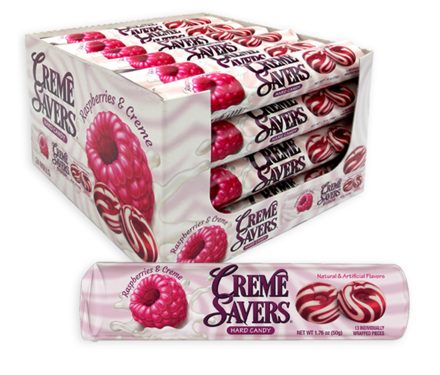 Creme Savers Roll Raspberry Single COMING SOON